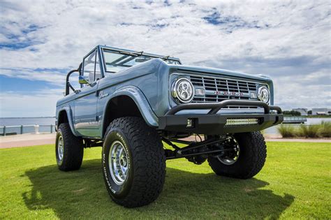 classic ford bronco restoration|More.